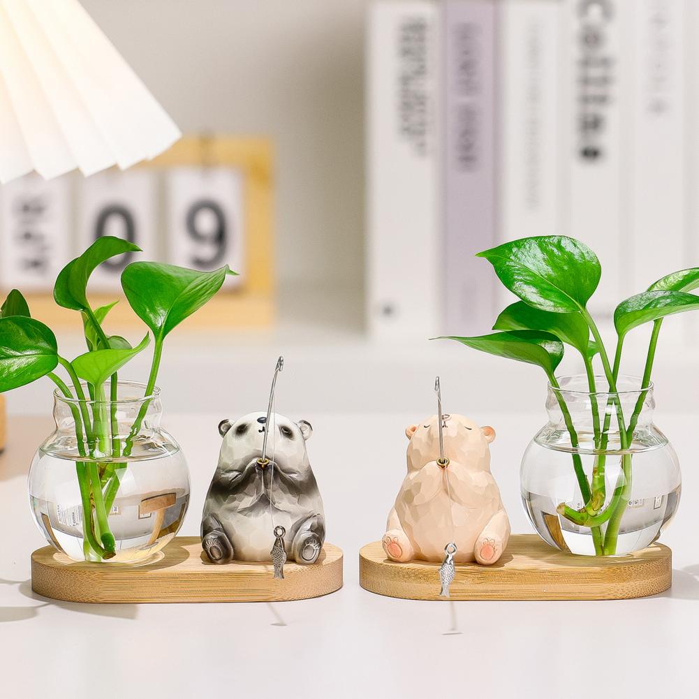 かわいい樹脂製フィギュアミニ植物繁殖ステーション、水耕栽培用 - Propagation Station Vase のレビューと価格