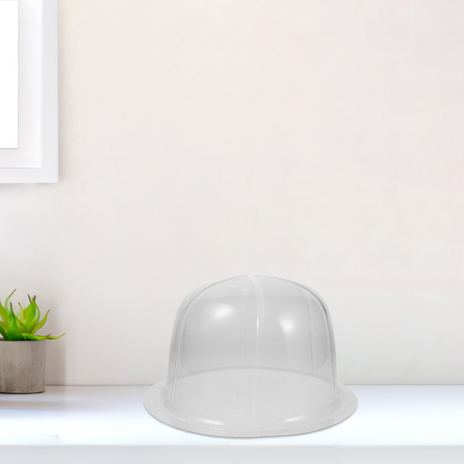 10個入り透明プラスチック製ドーム型帽子インサートサポート、 - Plastic Dome Clear のレビューと価格