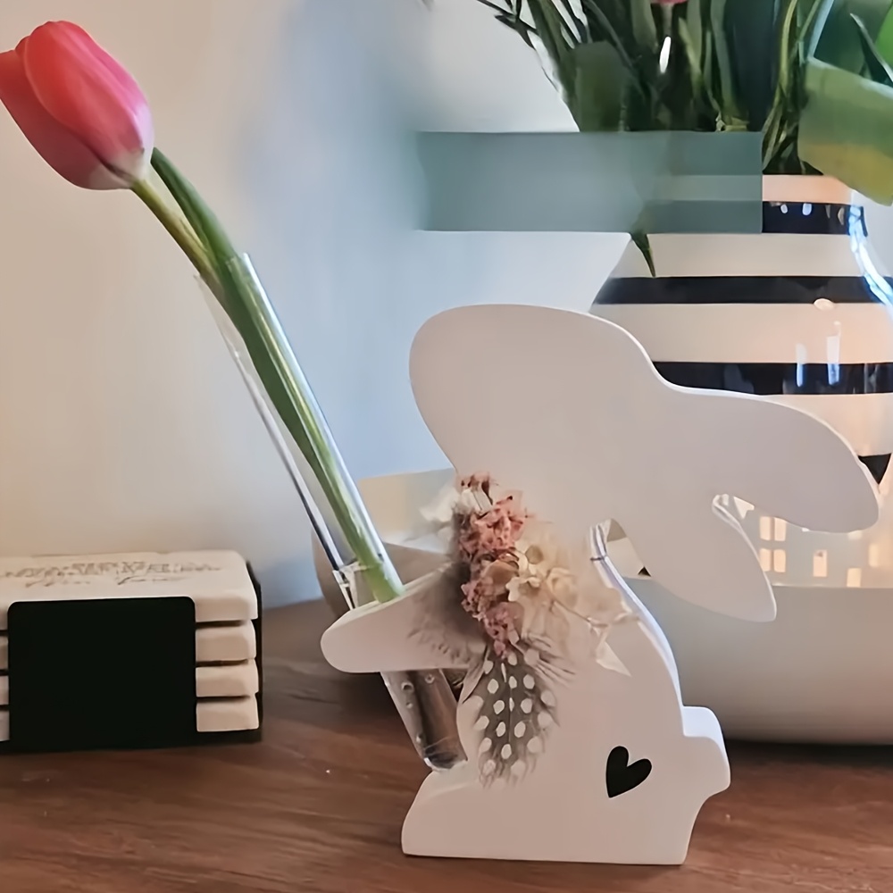 4個/セット イースターバニー シリコン製花瓶型 テストチュ - Propagation Station Vase のレビューと価格