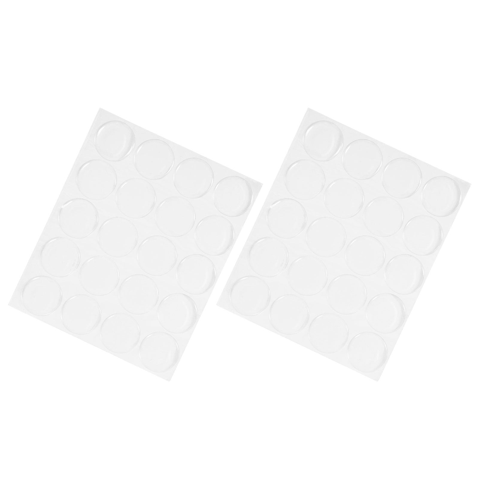 40個入り 透明丸型エポキシドームステッカー 20mm 自己 - Plastic Dome Clear のレビューと価格